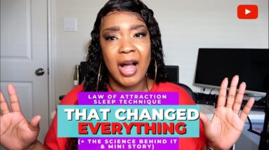 Law of Attraction Sleep Technique That Changed Everything | How to Manifest