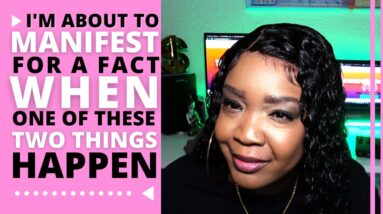 Law of Attraction Signs That It's WORKING! How I KNOW That I'm About to Manifest