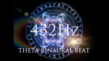 DEEP Theta Binaural Beat ➤ LET GO of Negative Thoughts & Unwanted Feelings ➤ Healing Vibration