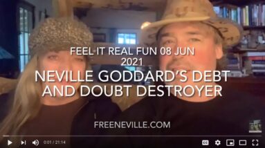 Neville Goddard's Doubt and Debt Destroyer - Feel It Real Fun LIVE from Melbourne!