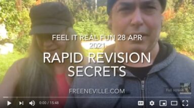 Neville Goddard's Revision PLUS Rapid Revision Secrets - Feel It Real Fun Live!