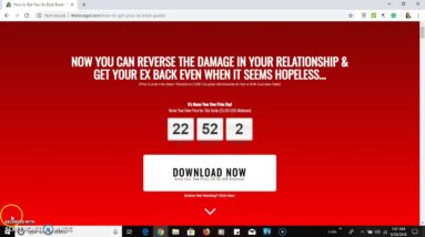 My How to Get Your Ex Back Book: Name Your Own Price!