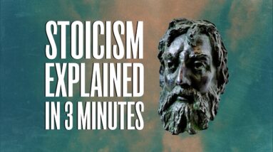 Stoicism Explained In 3 Minutes