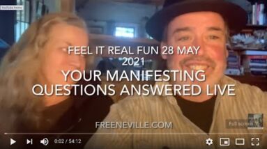 New Neville Goddard Your Manifesting Questions Answered Live - 28 May 2021