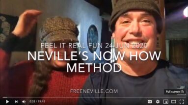 Neville Goddard's "How Now" Manifesting Method LIVE on Feel It Real Fun with Mr Twenty Twenty