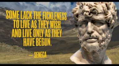 The Stoic Art of Fickleness  | Favorite Seneca Quote | Ryan Holiday Stoic Thoughts #12