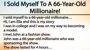 I Sold Myself To A 66-Year-Old Millionaire ...Money can buy Love