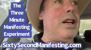 Neville Goddard and The Three Minute Manifesting Experiment!  LIVE 2021