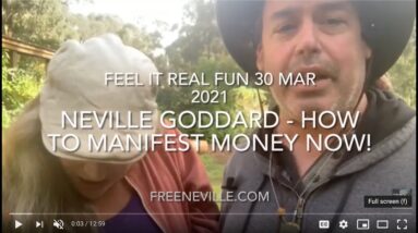 Neville Goddard - How To Manifest Money Now - Indentity Based Manifesting