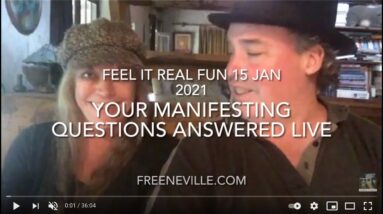 Neville Goddard - Your Manifesting Questions Answered Live - 15 January 2021 - Feel It Real Fun!