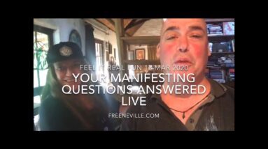 NEW - Your Manifesting Questions Answered Live! - Including the Corona Virus Cure!