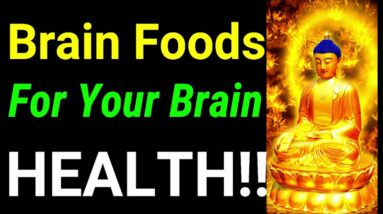 10 Power Foods to Boost Brain Health!! Brain Foods For Brain Health | Brain Nutrition & Performance